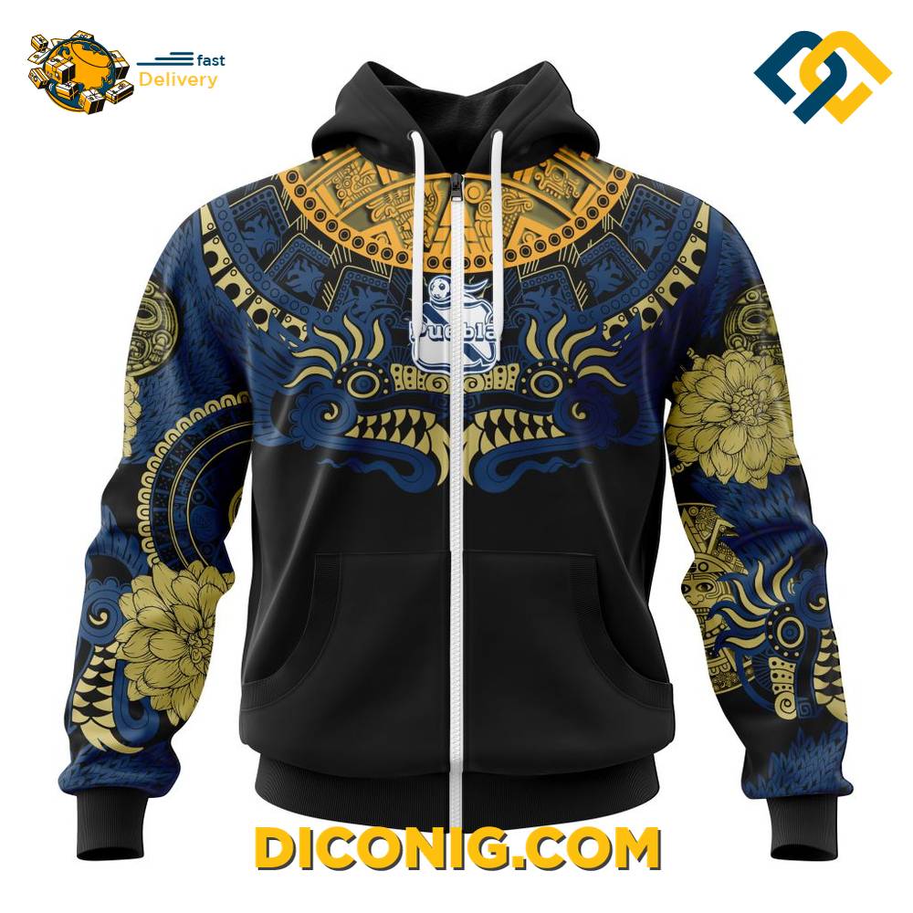 Liga MX Club Puebla Native Hoodie Custom Shirt 7 Gallery Image