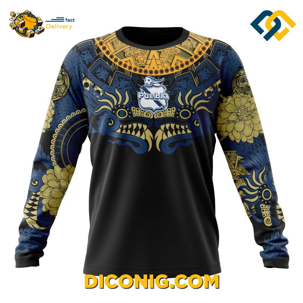 Liga MX Club Puebla Native Hoodie Custom Shirt 10 Gallery Image