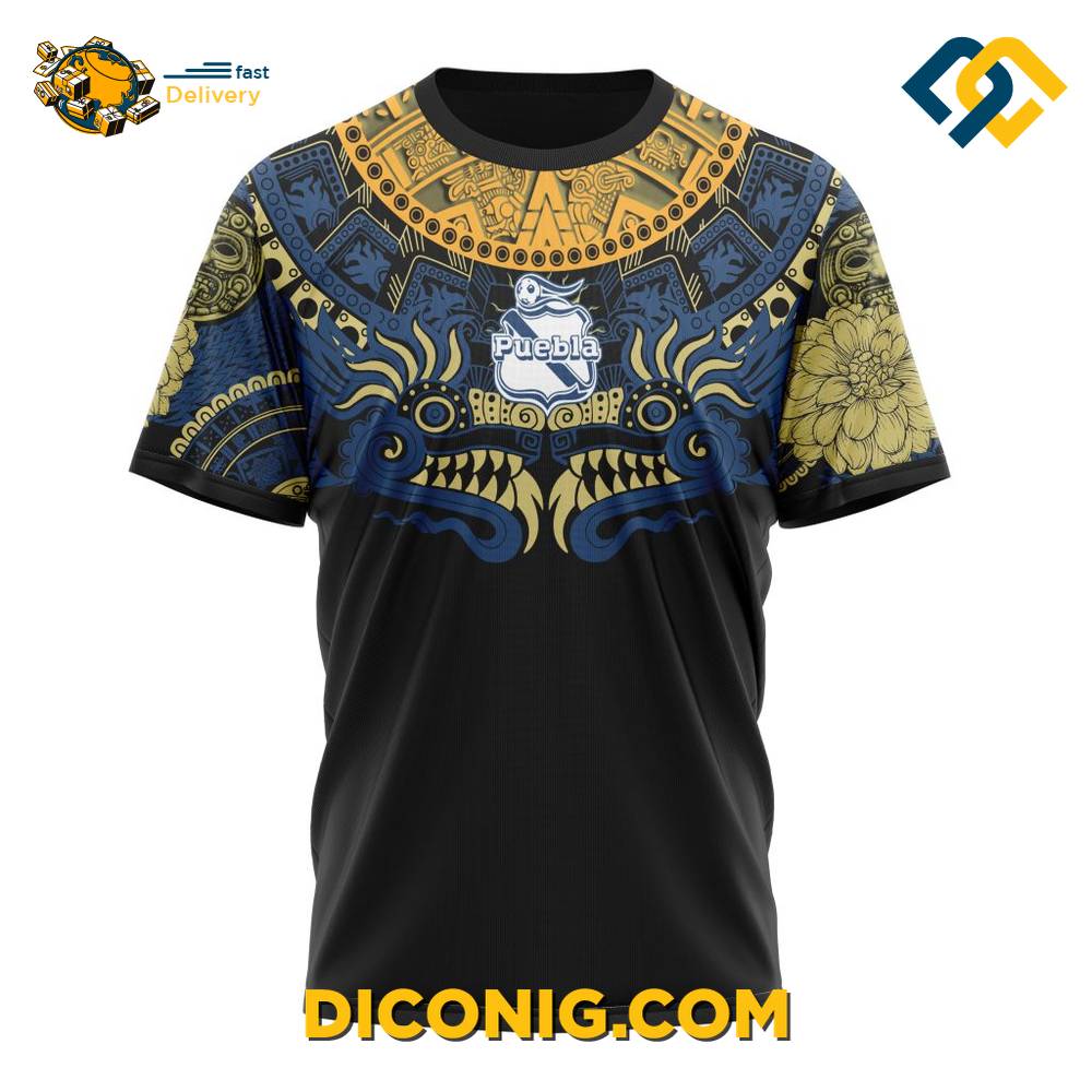 Liga MX Club Puebla Native Hoodie Custom Shirt 8 Gallery Image