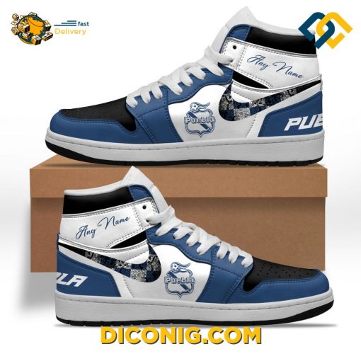 LIGA MX Club Puebla Nike Air Jordan 1 Custom Sneakers