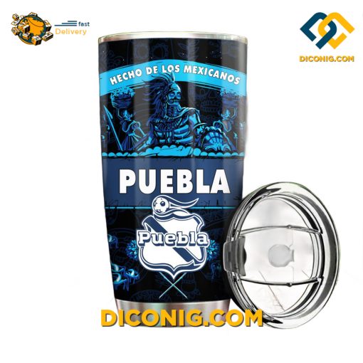 Liga MX Club Puebla Stainless Steel Tumbler Hecho en Mexico