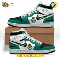LIGA MX Club Santos Laguna Nike Air Jordan 1 Custom Sneakers
