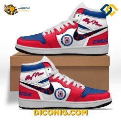 LIGA MX Cruz Azul Nike Air Jordan 1 Custom Sneakers