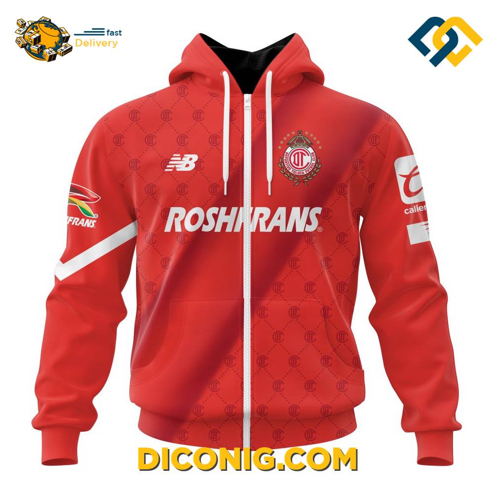 Liga MX Deportivo Toluca Custom Hoodie 10 Gallery Image