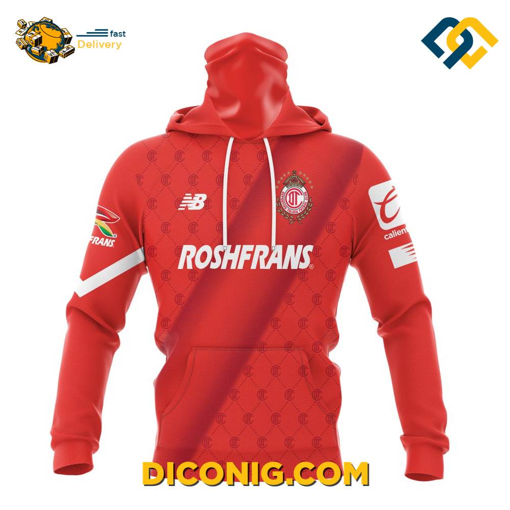 Liga MX Deportivo Toluca Custom Hoodie 9 Gallery Image