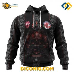 Liga MX Deportivo Toluca FC Hoodie Dia De Muertos Custom Shirt