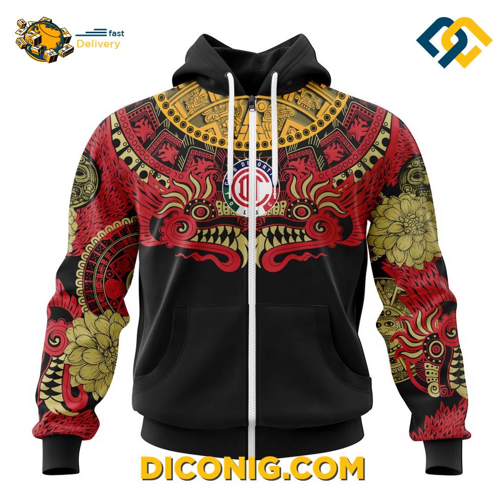 Liga MX Deportivo Toluca Hoodie Custom Shirt 10 Gallery Image