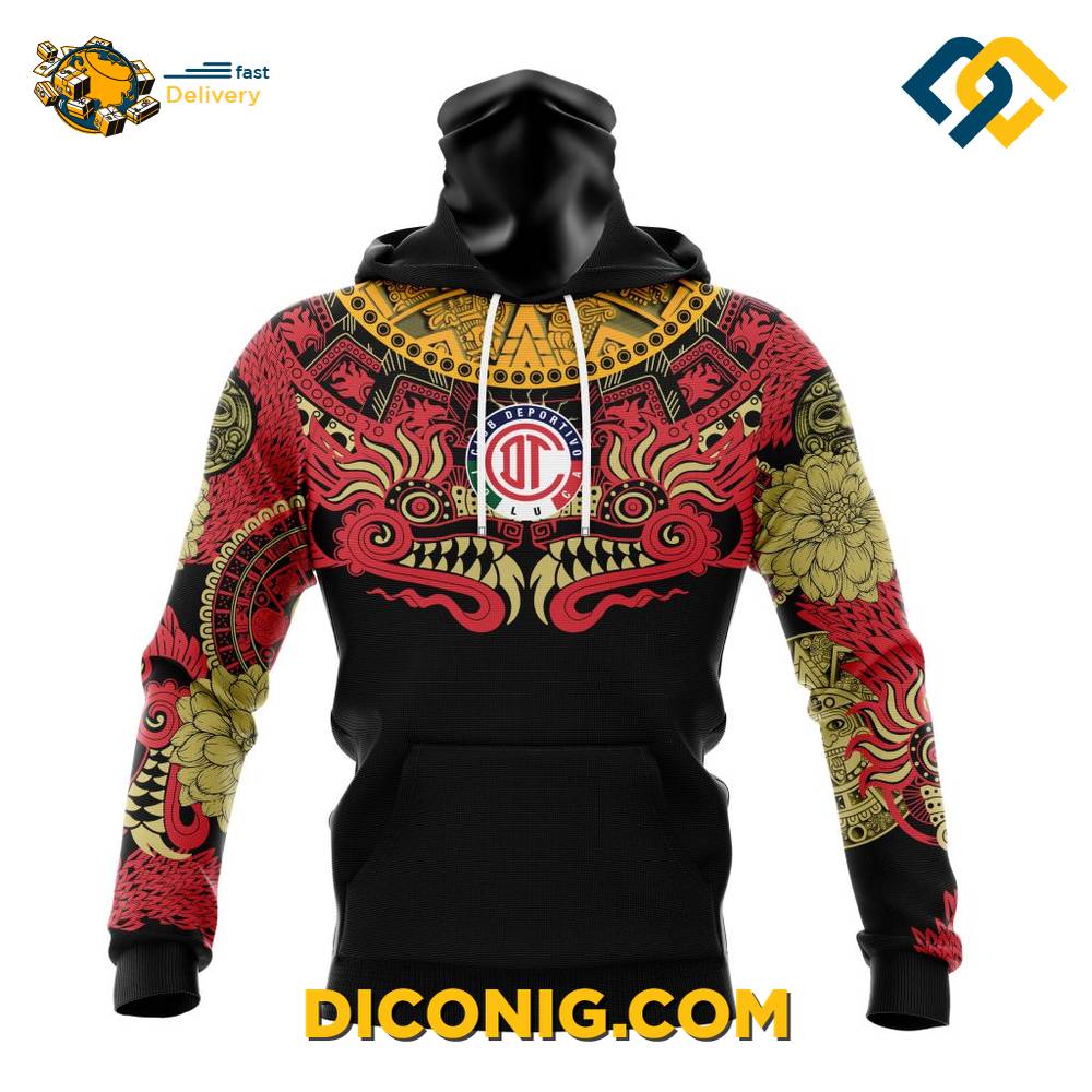 Liga MX Deportivo Toluca Hoodie Custom Shirt 9 Gallery Image