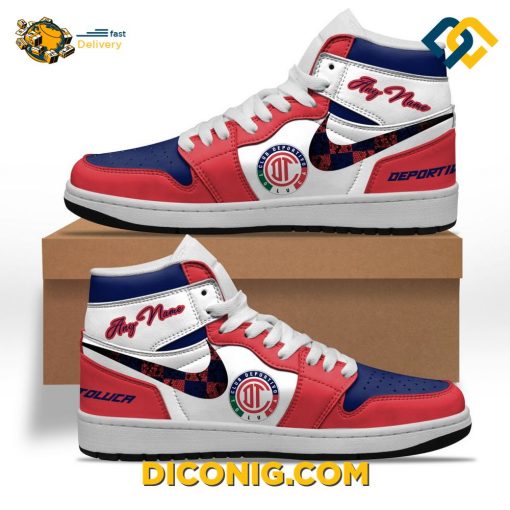 LIGA MX Deportivo Toluca Nike Air Jordan 1 Custom Sneakers
