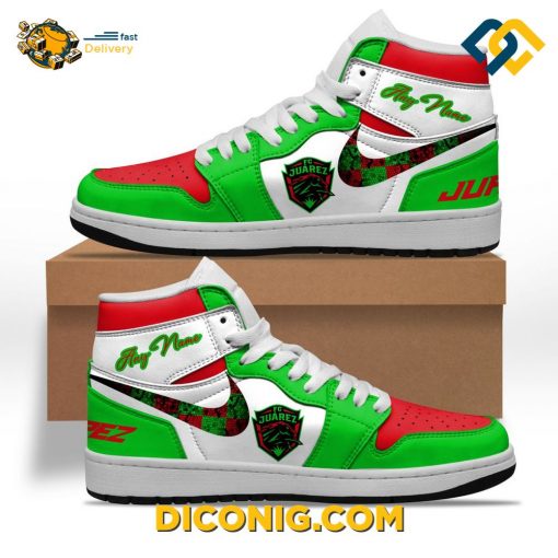 LIGA MX FC Juarez Nike Air Jordan 1 Custom Sneakers