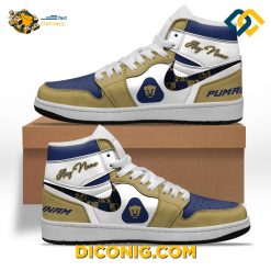 LIGA MX Pumas UNAM Nike Air Jordan 1 Custom Sneakers