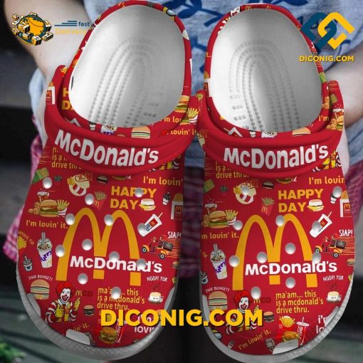 McDonalds Crocs Clogs Shoes