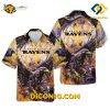 NFL Midnight Chicago Blackhawks Hawaiian Shirt