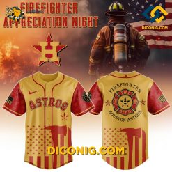 MLB Firefighter Houston Astros Baseball Jersey