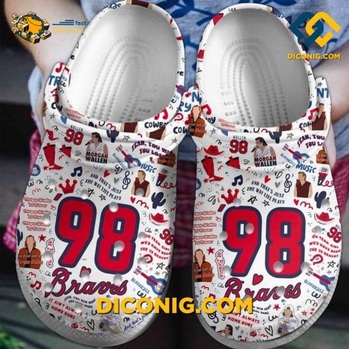 Morgan Wallen 98s Crocs Clogs Shoes