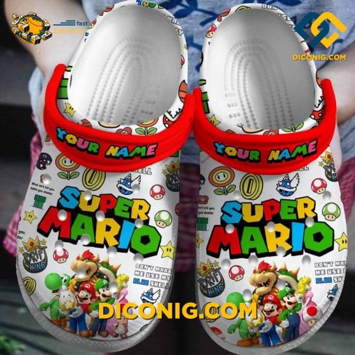 Name Super Mario Bros Nintendos Crocs Clogs Shoes