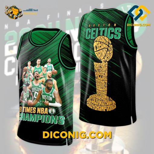 NBA Finals Conference Champions Boston Celtics Basketball Jersey