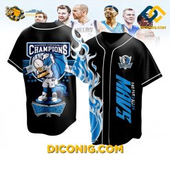 NBA Finals Conference Champions Dallas Mavericks Baseball Jersey