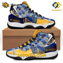 NBA Golden State Warriors Nike Air Jordan 11 Shoes