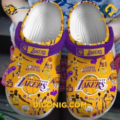 NBA Los Angeles Lakers Crocs Clogs Shoes