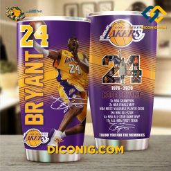 NBA Los Angeles Lakers Kobe Bryant Stainless Steel Tumbler Cup