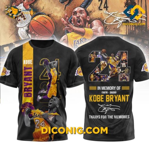 NBA Los Angeles Lakers Kobe Bryant T-Shirt