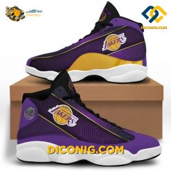 NBA Los Angeles Lakers Nike Air Jordan 13 Shoes