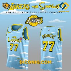 NBA Los Angeles Lakers The Simpsons Basketball Jersey