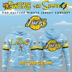 NBA Los Angeles Lakers x The Simpsons Hoodie Custom Shirt