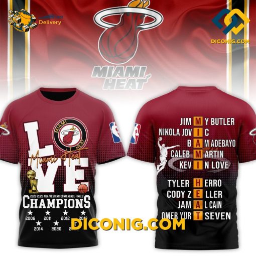 NBA Miami Heat T-Shirt Conference Finals