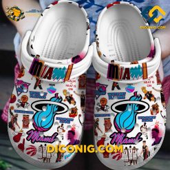 NBA Miami Heat Crocs Clogs Shoes