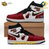 NBA Miami Heat Nike Air Jordan 1 Shoes Home Court Red