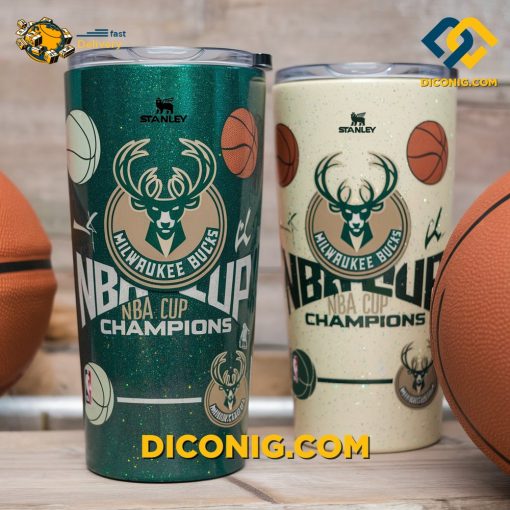 NBA Milwaukee Bucks Champions Stainless Steel Tumbler Cup