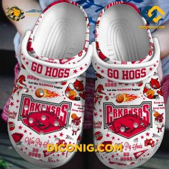 NCAA Arkansas Razorbacks Go Hogs Crocs Clogs Shoes