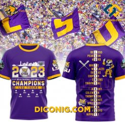 NCAA LSU Tigers T-Shirt Champions 2023