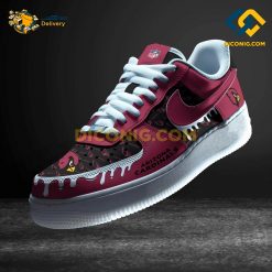 NFL Arizona Cardinals Nike Air Force 1 Custom Shoes