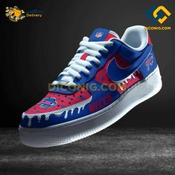 NFL Buffalo Bills Nike Air Force 1 Custom Shoes