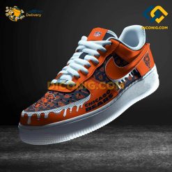 NFL Chicago Bears Nike Air Force 1 Custom Shoes