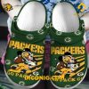 NFL Green Bay Packers Mickey Crocs Clogs Shoes