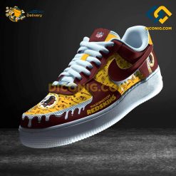 NFL Washington Commanders Nike Air Force 1 Custom Shoes