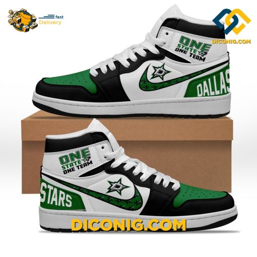 NHL Dallas Stars Nike Air Jordan 1 Shoes