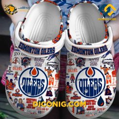 NHL Edmonton Oilers Crocs Clogs Shoes