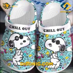 Peanuts Snoopy Chill Out Crocs Clogs Shoes