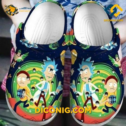 Rick And Morty Movie Character Crocs Clogs Shoes