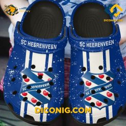 SC Heerenveen Blue Black Crocs Clogs Shoes