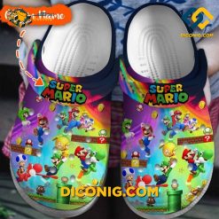 Super Mario Baseballs Crocs Clogs Shoes
