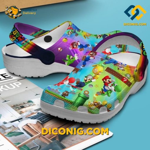 Super Mario Baseballs Crocs Clogs Shoes