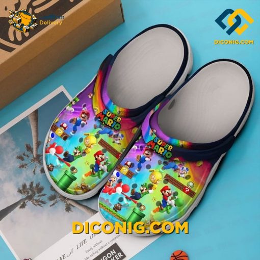 Super Mario Baseballs Crocs Clogs Shoes