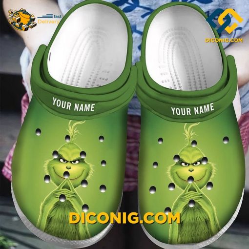 The Grinch Christmas Crocs Clogs Shoes