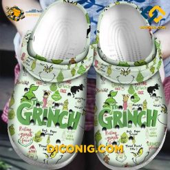 The Grinch Crocs Clogs Shoes